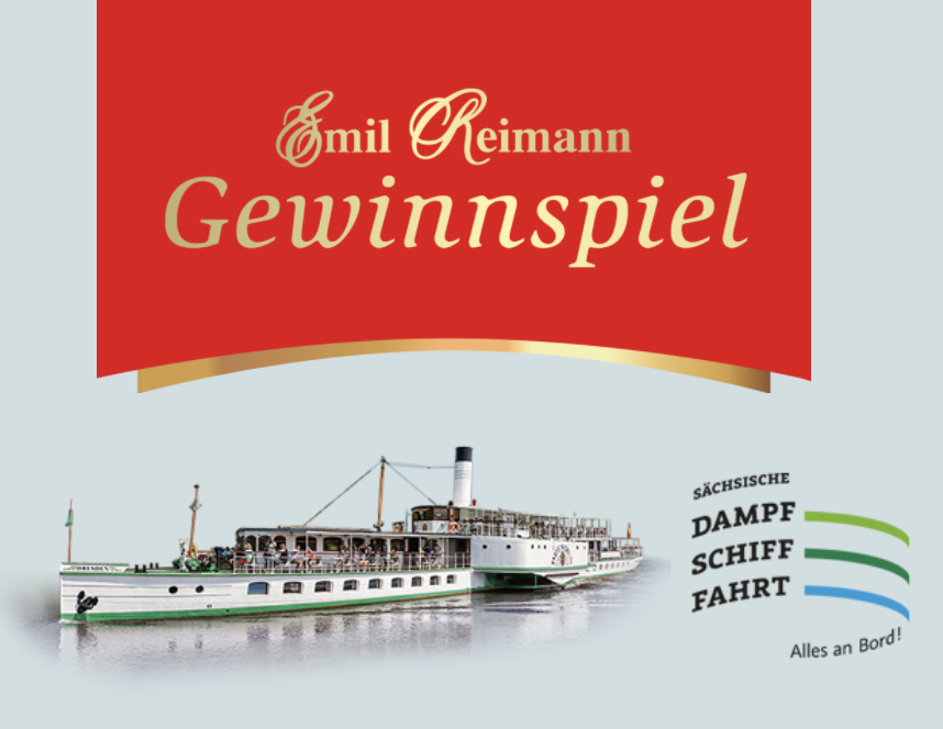 Emil Reimann Gewinnspiel: Dresdner Bordkarten Dampfschiff-Flottenparade zu gewinnen