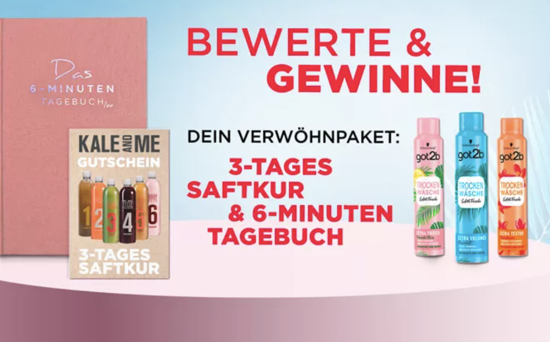 Schwarzkopf Gewinnspiel: Verwöhn-Paket zu gewinnen