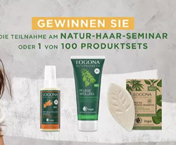 Logona Naturkosmetik Gewinnspiel: Pflanzen-Haarfarben zu gewinnen