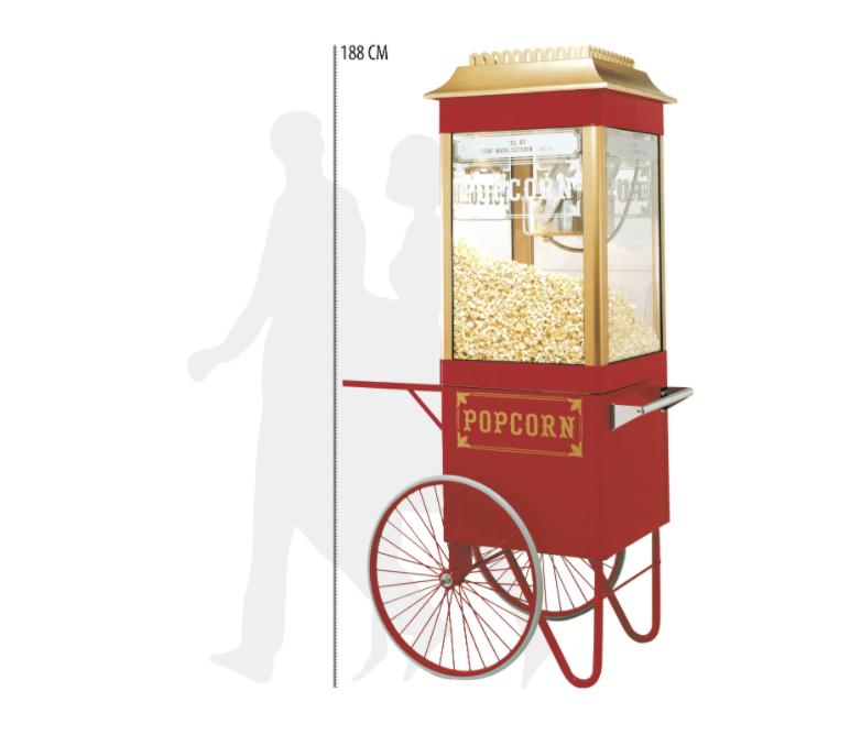 Crunchy Snacks Gewinnspiel: Retro-Popcornmaschine zu gewinnen