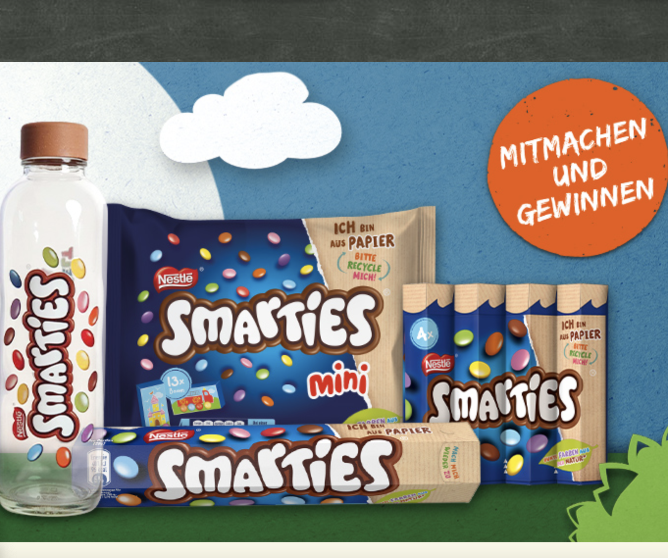 Nestle Gewinnspiel: SMARTIES® Paket zu gewinnen