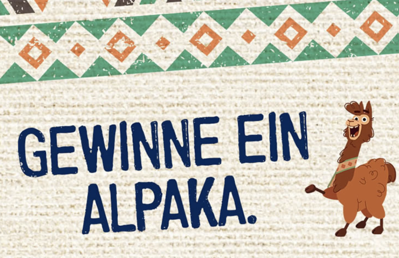 Bionade Gewinnspiel: Alpaka-Wanderung zu gewinnen