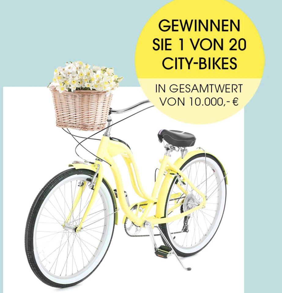 MIAMODA Gewinnspiel: City-Bikes zu gewinnen