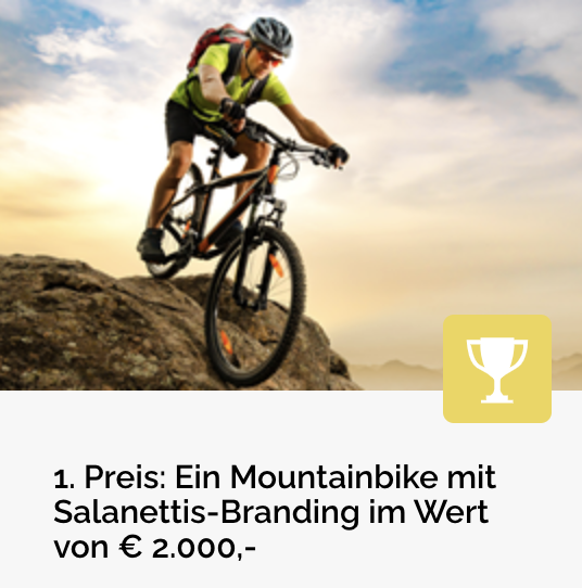 Salenettis Gewinnspiel: Mountainbike zu gewinnen