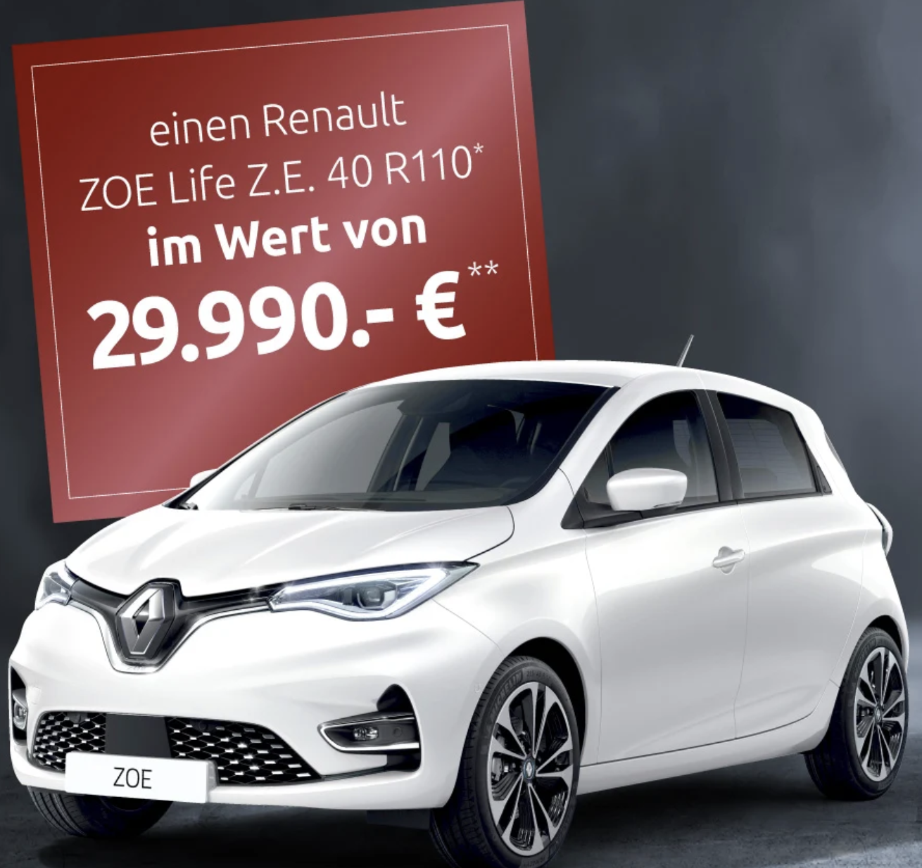 Interliving Gewinnspiel: Renault ZOE Life zu gewinnen