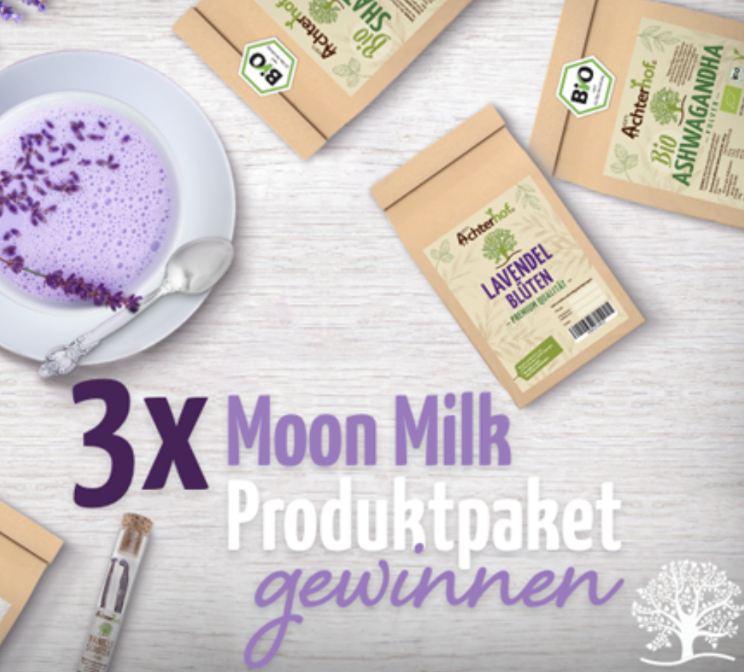 Eat Smarter Gewinnspiel: Moon Milk Paket zu gewinnen