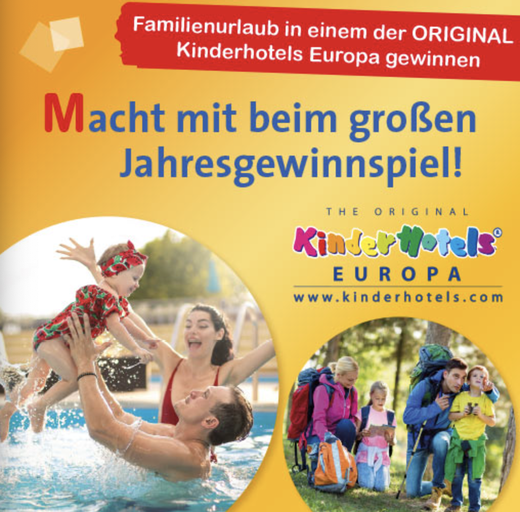 Ravensburger Kinderwelt Gewinnspiel: Familienurlaub zu gewinnen