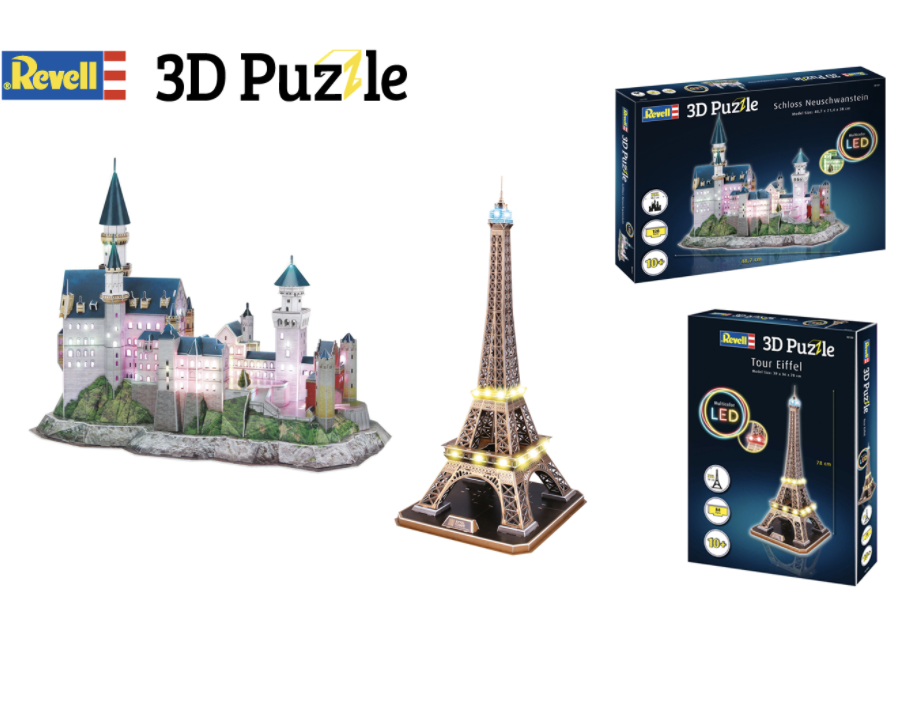 GLAMOUR Gewinnspiel: 3D Puzzle von Revell zu gewinnen