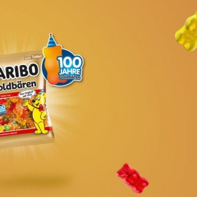 HARIBO Gewinnspiel: 100 Überraschungspakete zum 100. Geburtstag der Goldbären