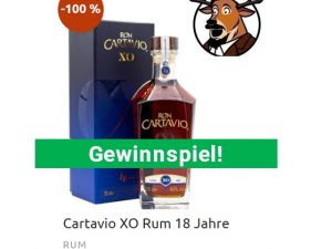 Hochwertiger Rum zu gewinnen: Cartavio XO 18 Jahre