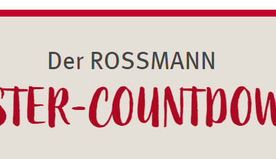 Oster-Gewinnspiel von Rossmann: Täglich ein neues Osterei anklicken und mit etwas Glück einen Gewinn mitnehmen