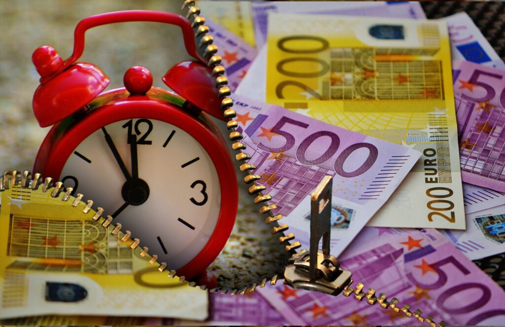 Geld zu gewinnen